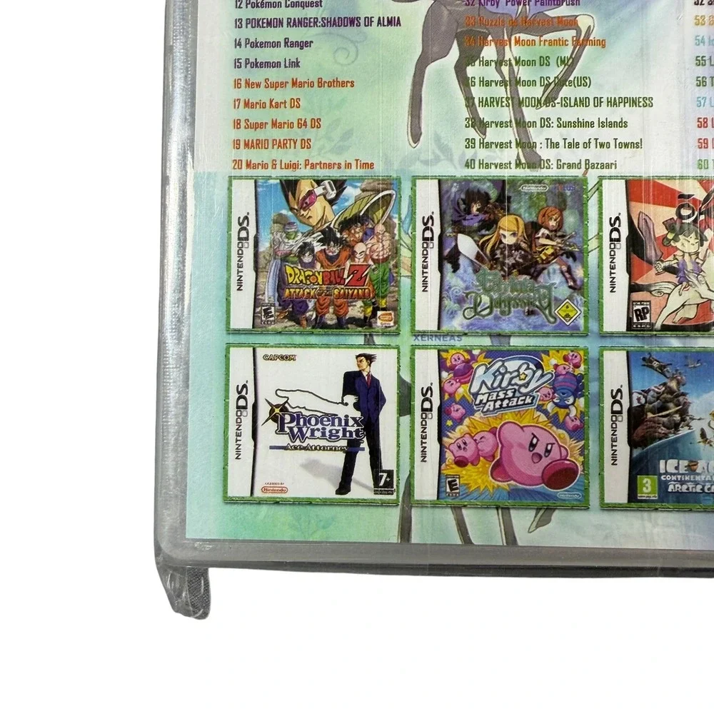 Super Combo 208 in 1 Game Cartridge for Nintendo DS 3DS 2DS Pokemon Mario Zelda